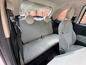 2009 Fiat 500 1.4 Lounge Auto Euro 4 3dr in White — image 3