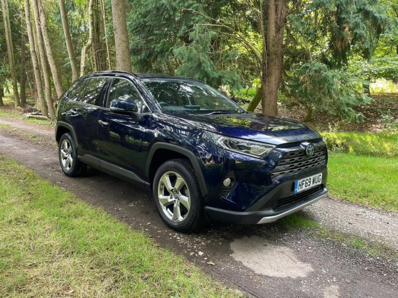 2019 Toyota Rav4 2.5 Vvt-H Excel CVT 4WD Euro 6 (s/s) 5dr in Blue — image 1