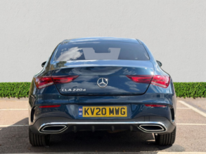 2020 Mercedes-Benz Cla 2.0 Cla220d Amg Line (premium Plus 2) Coupe 4dr Diesel 8g-Dct Euro 6 (s/s) (190 Ps) in Blue — image 6