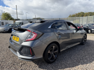 2017 Honda Civic 1.0 Vtec Turbo Sr in Grey — image 2