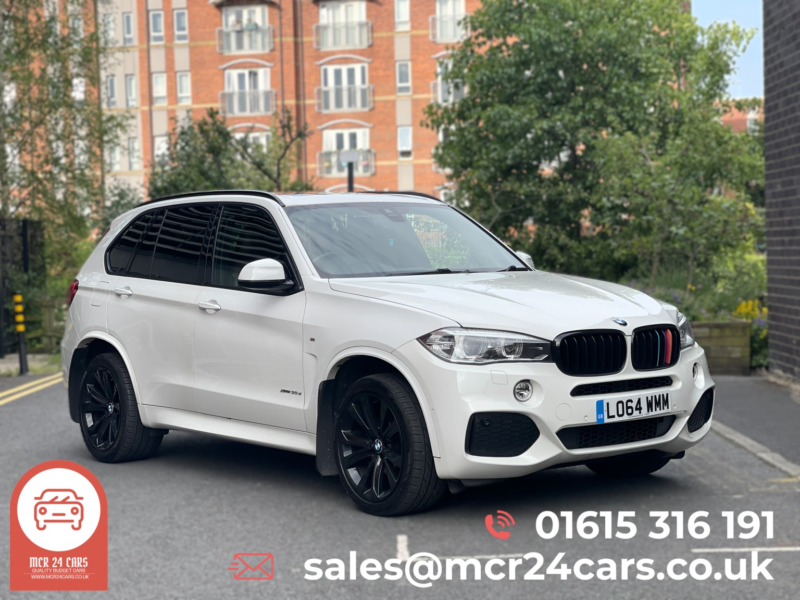 2014 BMW X5 3.0 X5 Xdrive30d M Sport in White — image 1