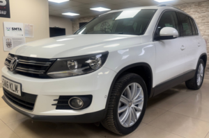 2016 Volkswagen Tiguan 2.0 Tdi Bluemotion Tech Match Edition SUV 5dr Diesel Manual 4WD Euro 6 (s/s) (150 Ps) in White — image 2