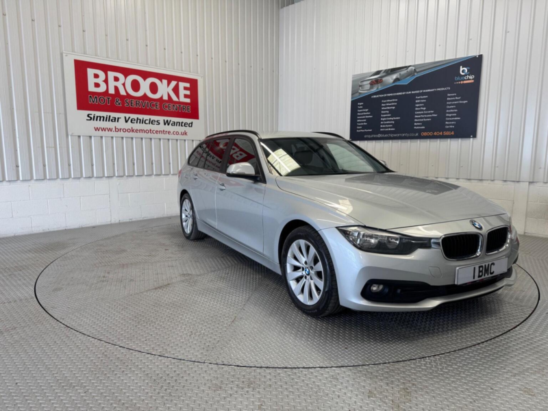 2016 BMW 3 Series 2.0 318d Se Touring Auto Euro 6 (s/s) 5dr in Silver — image 1