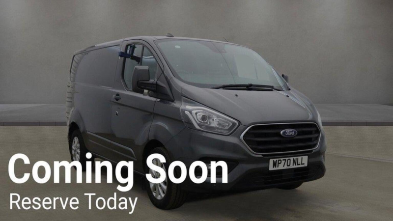 2020 Ford Transit Custom 2.0 300 Ecoblue Limited L1 H1 Euro 6 (s/s) 5dr in Grey — image 1