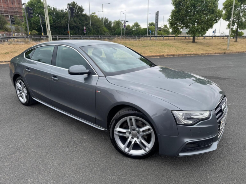 2016 Audi A5 2.0 Tdi S Line Sportback Multitronic Euro 6 (s/s) 5dr in Grey — image 1