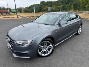 2016 Audi A5 2.0 Tdi S Line Sportback Multitronic Euro 6 (s/s) 5dr in Grey — image 3