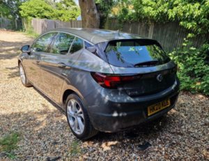 2020 Vauxhall Astra 1.2 Turbo Sri Euro 6 (s/s) 5dr in Grey — image 5