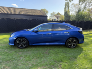 2018 Honda Civic 1.5 Vtec Turbo Gpf Prestige in Blue — image 2