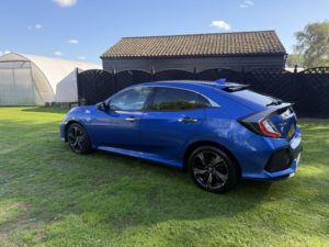 2018 Honda Civic 1.5 Vtec Turbo Gpf Prestige in Blue — image 3