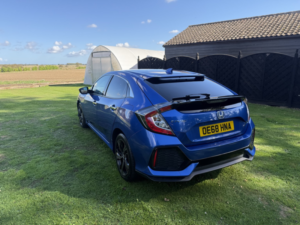 2018 Honda Civic 1.5 Vtec Turbo Gpf Prestige in Blue — image 4