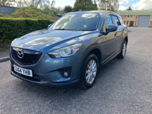 2014 Mazda Cx-5 2.2 Skyactiv-D Se-L SUV 5dr Diesel Manual Euro 6 (s/s) (150 Ps) in Blue — image 3