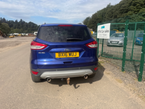 2016 Ford Kuga 2.0 Tdci Titanium X Sport SUV 5dr Diesel Manual AWD Euro 6 (s/s) (180 Ps) in Blue — image 5
