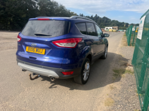 2016 Ford Kuga 2.0 Tdci Titanium X Sport SUV 5dr Diesel Manual AWD Euro 6 (s/s) (180 Ps) in Blue — image 6