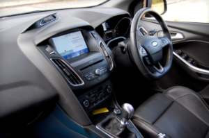 2017 Ford Focus St-3 2.0 Ecoboost - Rare Estate Model - 27,800 Miles. Fsh. Sync 3, Camera, Sony - 2 Owners - Blue in Blue — image 3