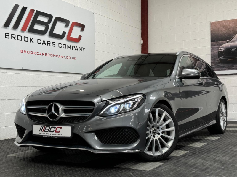 2017 Mercedes-Benz C Class 2.1 C220d Amg Line (premium) G-Tronic+ Euro 6 (s/s) 5dr in Grey — image 1