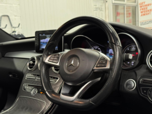 2017 Mercedes-Benz C Class 2.1 C220d Amg Line (premium) G-Tronic+ Euro 6 (s/s) 5dr in Grey — image 6