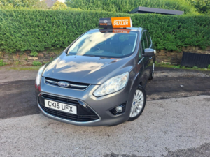 2015 Ford C-Max 1.6 Tdci Titanium Euro 5 5dr in Grey — image 2
