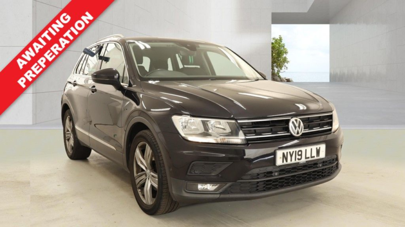 2019 Volkswagen Tiguan 2.0 Tdi Match SUV 5dr Diesel Manual Euro 6 (s/s) (150 Ps) in Black — image 1