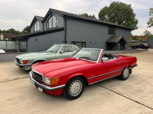 1987 Mercedes-Benz Sl 3.0 in Red — image 2