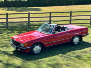 1987 Mercedes-Benz Sl 3.0 in Red — image 3