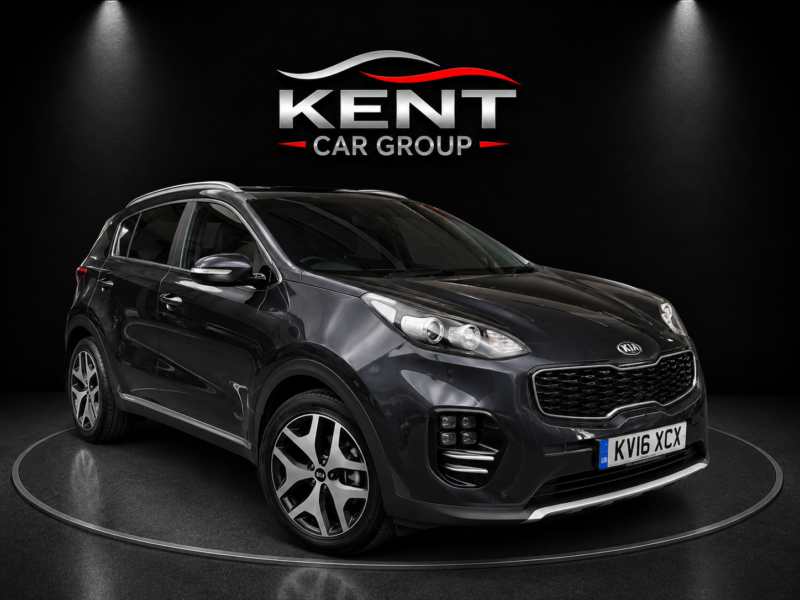 2016 Kia Sportage 1.6 T-Gdi Gt-Line in Black — image 1