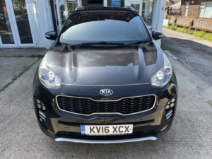 2016 Kia Sportage 1.6 T-Gdi Gt-Line in Black — image 4