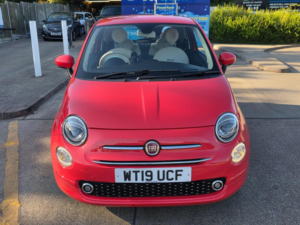 2019 Fiat 500 1.2 Lounge Euro 6 (s/s) 3dr in Pink — image 5