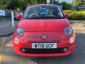 2019 Fiat 500 1.2 Lounge Euro 6 (s/s) 3dr in Pink — image 6