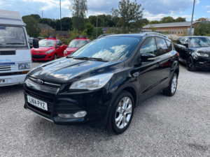 2014 Ford Kuga 2.0 Tdci Zetec 2WD Euro 5 5dr in Black — image 3
