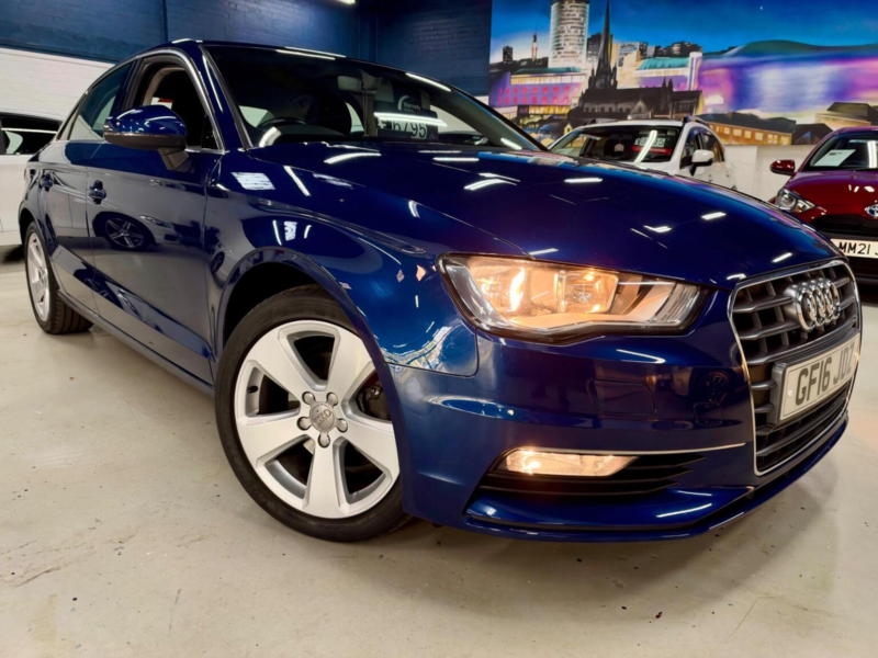 2016 Audi A3 1.4 Tfsi Cod Sport Euro 6 (s/s) 4dr (nav) in Blue — image 1