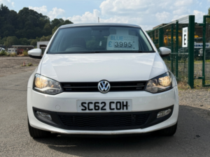 2013 Volkswagen Polo 1.2 Match Hatchback 3dr Petrol Manual Euro 5 (60 Ps) in White — image 2