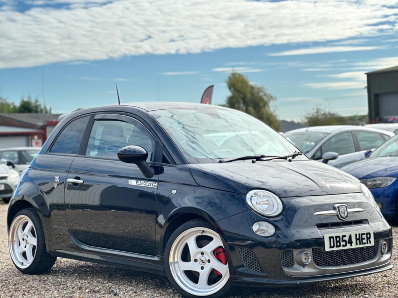 2015 Abarth 595 1.4 T-Jet Turismo Euro 6 3dr in Black — image 1