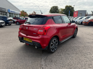2022 Suzuki Swift 1.4 Boosterjet Mhev Sport Hatchback 5dr Petrol Hybrid Manual Euro 6 (s/s) (129 Ps) in Red — image 2