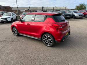 2022 Suzuki Swift 1.4 Boosterjet Mhev Sport Hatchback 5dr Petrol Hybrid Manual Euro 6 (s/s) (129 Ps) in Red — image 4