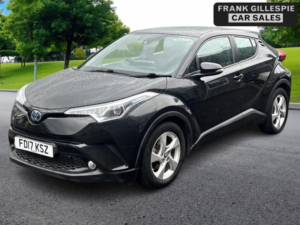 2017 Toyota C-Hr 1.8 Vvt-H Icon CVT Euro 6 (s/s) 5dr in Black — image 3