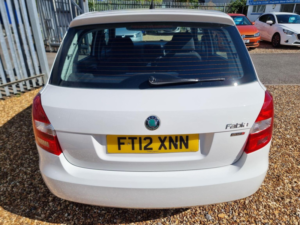 2012 Skoda Fabia 1.2 Tsi Se DSG Euro 5 5dr in White — image 5