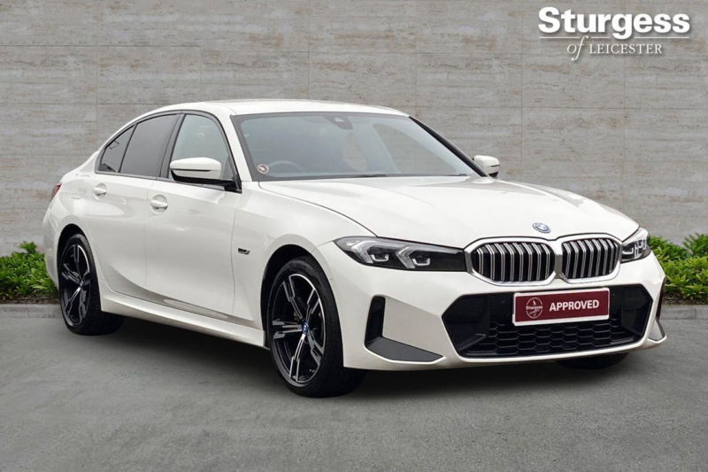 2023 BMW 3 Series 2.0 330e 12kwh M Sport Auto Euro 6 (s/s) 4dr in White — image 1