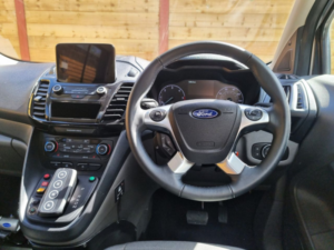2021 Ford Grand Tourneo Connect 3 SEAT Side Entry Passenger Up Front Wheelchair Accessible Vehicle in Silver — image 2