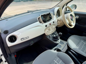 2016 Fiat 500 1.2 Lounge Euro 6 (s/s) 3dr in White — image 4