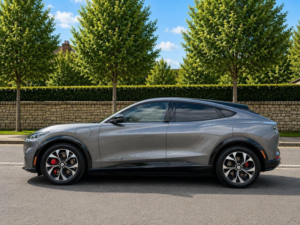 2021 Ford Mustang Mach-E Extended Range 91kwh AWD 5dr in Grey — image 5