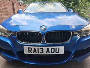 2013 BMW 3 Series 2.0 320i M Sport Auto Euro 6 (s/s) 4dr in Blue — image 2