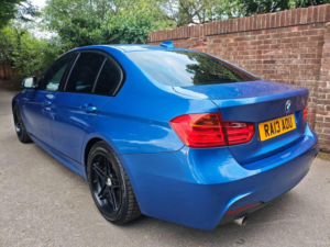 2013 BMW 3 Series 2.0 320i M Sport Auto Euro 6 (s/s) 4dr in Blue — image 4