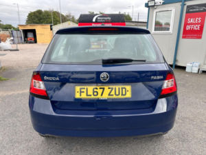 2017 Skoda Fabia 1.0 S Euro 6 (s/s) 5dr in Blue — image 6