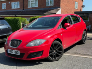 2012 SEAT Leon 1.6 Tdi Ecomotive Cr Se Copa Hatchback 5dr Diesel Manual Euro 5 (s/s) (105 Ps) in Red — image 3
