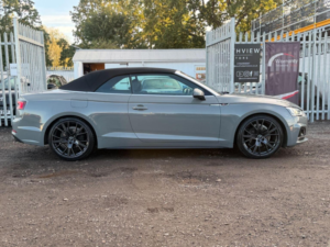 2019 Audi A5 Cabriolet 2.0 Tfsi 40 Vorsprung S Tronic Euro 6 (s/s) 2dr in Grey — image 4