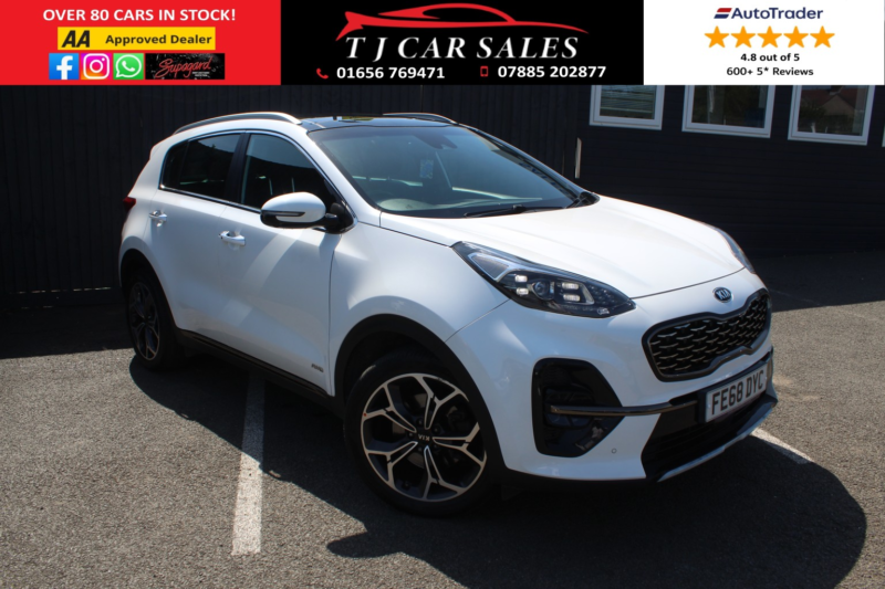 2018 Kia Sportage 1.6 T-Gdi Gt-Line S in White — image 1