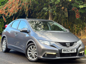 2012 Honda Civic 2.2 I-Dtec Es Hatchback 5dr Diesel Manual Euro 5 (s/s) (150 Ps) in Grey — image 4