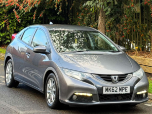 2012 Honda Civic 2.2 I-Dtec Es Hatchback 5dr Diesel Manual Euro 5 (s/s) (150 Ps) in Grey — image 6