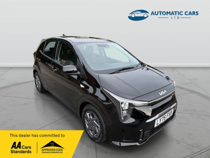 2025 Kia Picanto Pure in Black — image 1