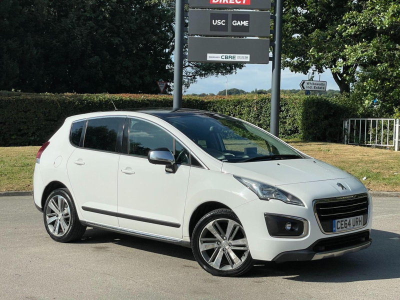2014 Peugeot 3008 1.6 E-Hdi Allure Egc Euro 5 (s/s) 5dr in White — image 1